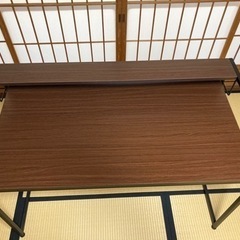 120cmタイプ ブラウン　 martin desk 〔マーティン デスク〕　パソコンデスクの画像