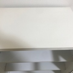 【 取引中 】キャビネット 白の画像