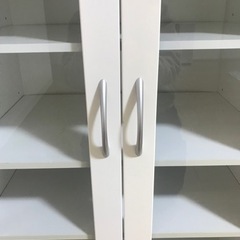 【 取引中 】キャビネット 白の画像