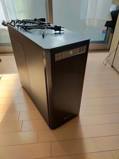 故障した静音PC（パーツどり、ケース流用に)　　メモリ(DDR3 8G×2)付き