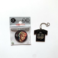 EXO カイ 缶バッジ キーホルダー セット