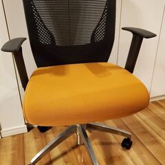 【値下げ】岡村製作所　village　VCM1チェア オレンジ（...