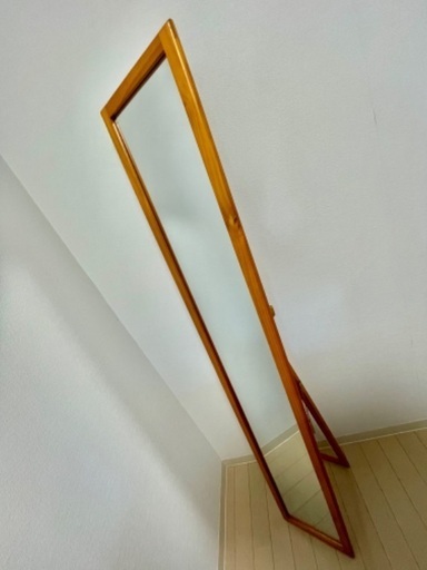 全身鏡　近隣配送応相談　148×25×3