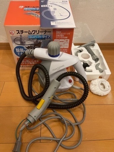 アイリスオーヤマ スチームクリーナー コンパクトタイプ STM-304W