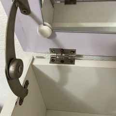 白いミニ化粧台【2/17まで】の画像