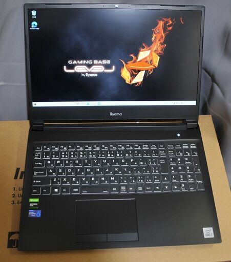 【最終値下げ】iiyama ゲーミングノートPC　第10世代i7 GTX1660Ti VRAM6GB RAM16GB  NVMe M.2SSD500GB＋HDD500GB