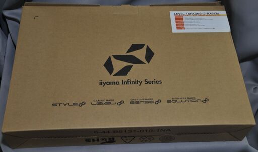 【最終値下げ】iiyama ゲーミングノートPC　第10世代i7 GTX1660Ti VRAM6GB RAM16GB  NVMe M.
