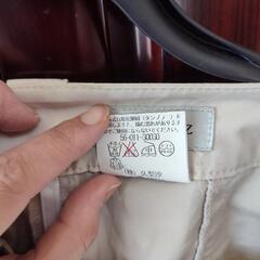 白ハーフパンツ　サイズ1の画像