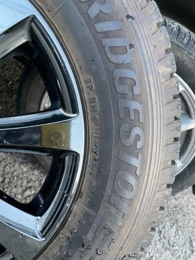 スタッドレスタイヤホイルサイズ165R14 