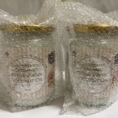 未開封 有機JAS認定品 ココナッツオイル オーガニック エキストラバージン 500ml 2本セットの画像