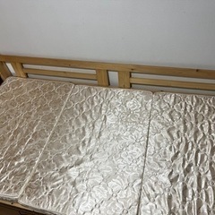 綺麗です。ベッド差し上げます。の画像