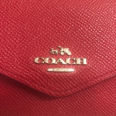 【お譲り先決定】coach コーチ  財布　ボルドーの画像