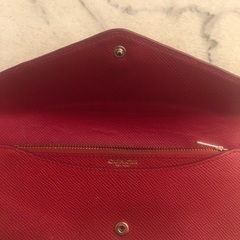 【お譲り先決定】coach コーチ  財布　ボルドーの画像