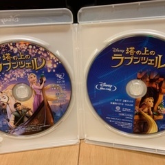 アナと雪の女王、ラプンツェル　DVD ブルーレイの画像