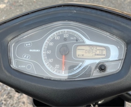 153.  スズキ　アドレスV125S  小型バイク　125cc  車体