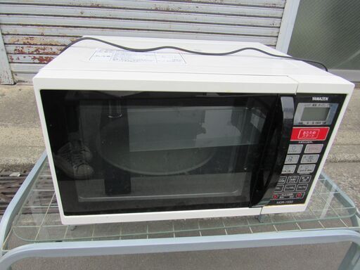 超激安★YAMAZEN ヤマゼン MOR-1550-W オーブンレンジ 2011年