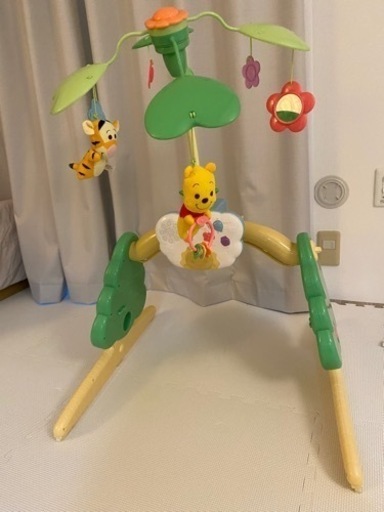 プーさんのおもちゃ　タカラトミー くまのプーさん 6WAYジムにへんしんメリー