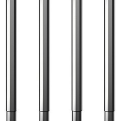 IKEA(イケア) GERTON 脚 伸縮式 クロムメッキ  4...