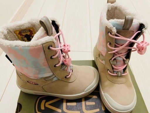 [新品未使用] KEEN キーン　キッズスノーブーツ　防水