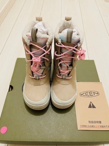 [新品未使用] KEEN キーン　キッズスノーブーツ　防水