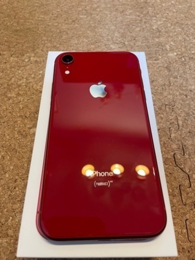 iPhone XR 128G SIMフリー　RED