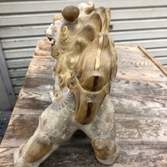 置物　九谷　獅子　飾りの画像