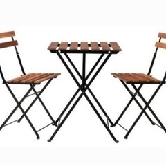 IKEA ガーデニング机と椅子