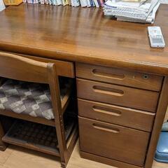 学習机+椅子の画像