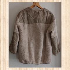 【オススメ】ボアブルゾン　Lサイズの画像