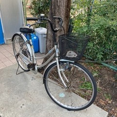中古自転車　(パンクしてる)の画像
