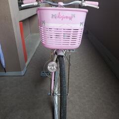 子供用(女の子)24インチ中古自転車の画像