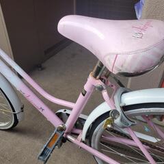 子供用(女の子)24インチ中古自転車の画像