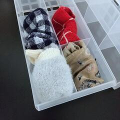 【美品】Seria Can★do NEW ランジェリーセレクト 収納ケース 2セット クリアの画像