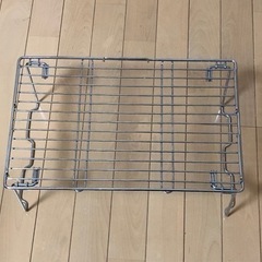 ニトリ　折りたたみ式　キッチンラック　積み重ね棚の画像