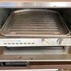 オーブントースター　奥行き深めの画像