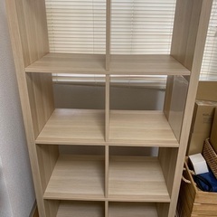 IKEA KALLAX カラックス（ホワイトステインオーク調
