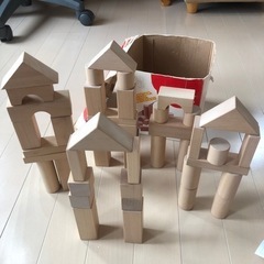 ✨森のつみき　積み木　木製　の画像