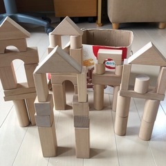 ✨森のつみき　積み木　木製　の画像