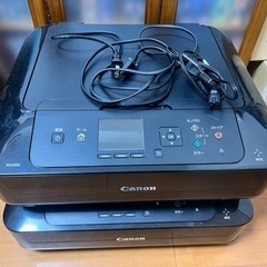 Canon プリンター　ジャンク品　MG6930 2台　故障品の画像