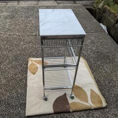 大理石　キッチン収納カーゴ