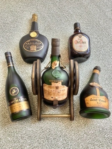 値下げしました。ビンテージ？洋酒(ブランデー、ウイスキー)