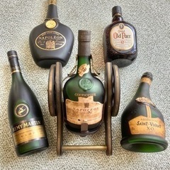 値下げしました。ビンテージ？洋酒(ブランデー、ウイスキー)