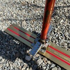 そり　板がアルミ製　中古　キズ、汚れありの画像