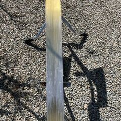 そり　板がアルミ製　中古　キズ、汚れありの画像