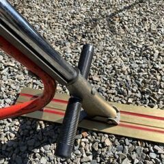 そり　板がアルミ製　中古　キズ、汚れありの画像