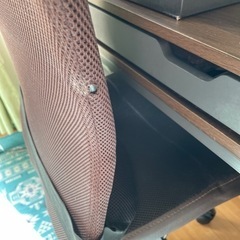 デスク・チェアー・ワゴン3点セットの画像