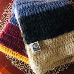 🧣カナディアンセーター マフラー ハンドメイド カナダ製