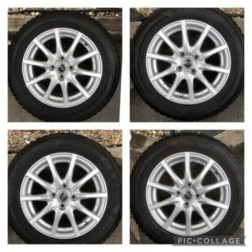 スタッドレスタイヤ　アルミ付き　185/65/15 ヨコハマ　アイスガード　IG50プラス