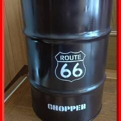 ■■コア■■レトロ・ガレージ看板【ROUTE66・ CHOPPE...
