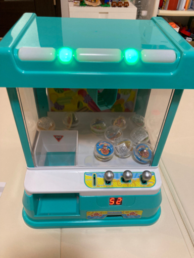 クレーンゲーム　UFOキャッチャー　ミント色